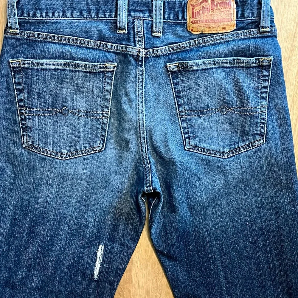 Men’s Vintage Lucky Brand Jeans by Gene Montesano Short Inseam, Hipster Size 33 - Picture 5 of 10